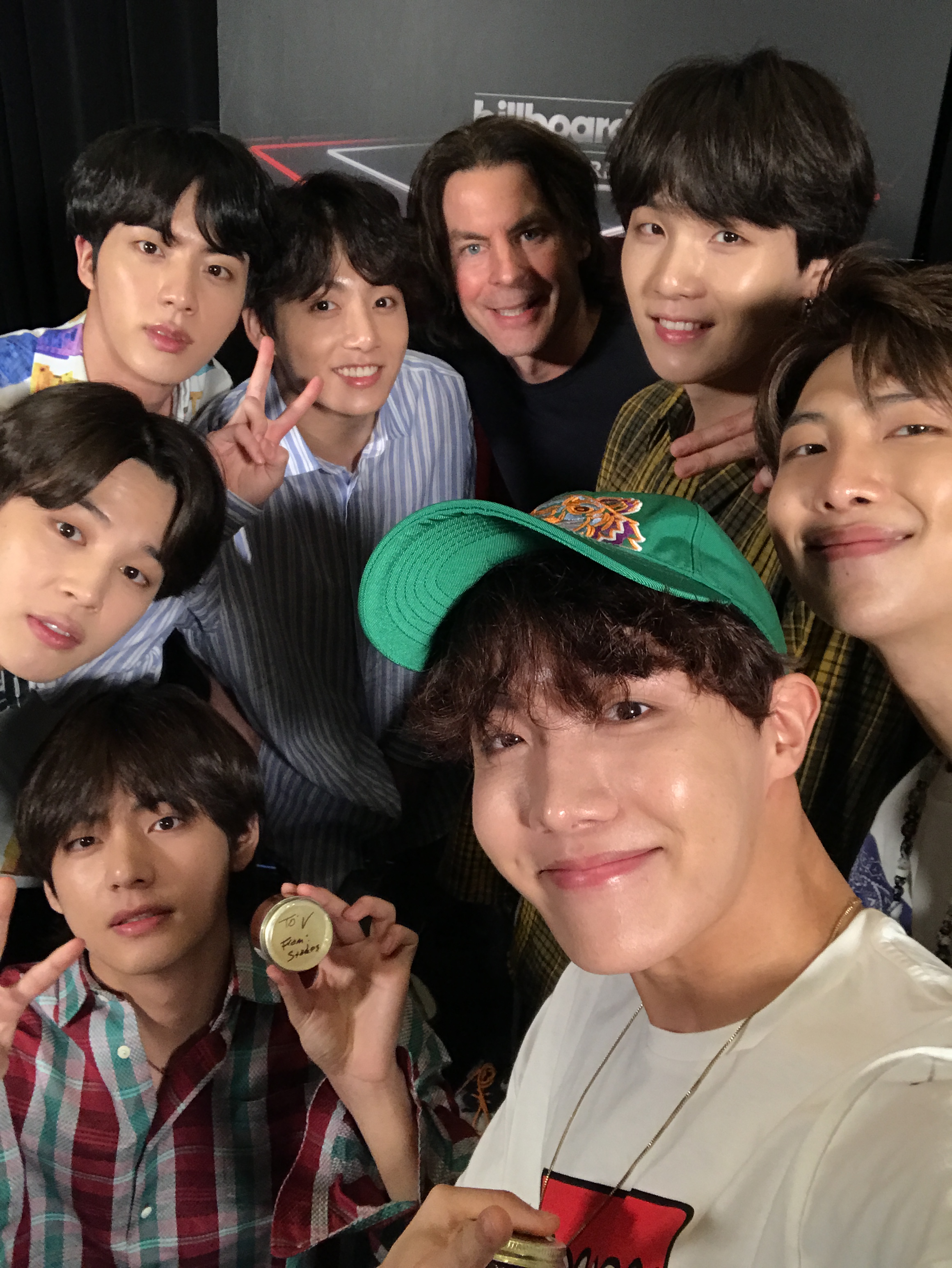 Stokes and Friends Podcast with BTS at Westwood One - Selfie - Westwood One